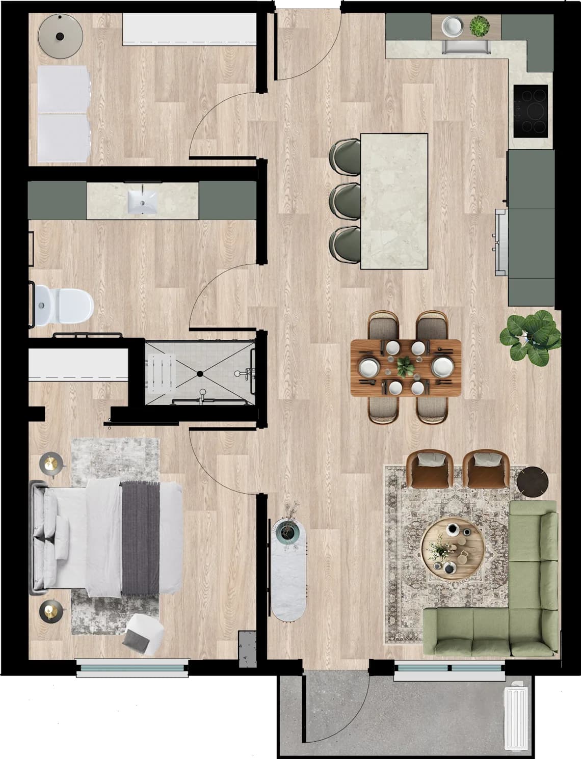 The Horizon floor plan